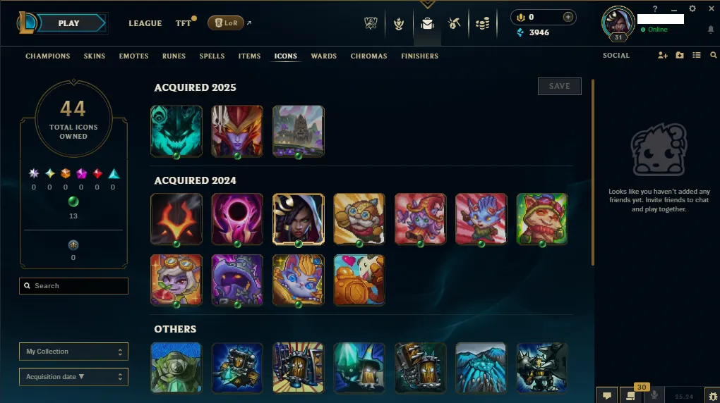 🌎EUW 🏆Silver 3⭐❄️+3K 🔥3 Skins 🏆36 Champions ✅️Unverified Email🚀instant delivery